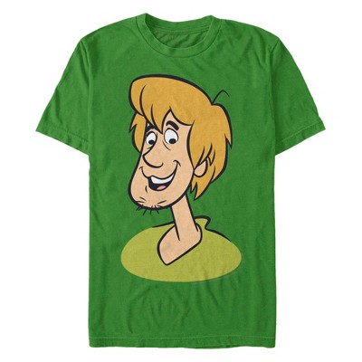 Men's Scooby Doo Shaggy Big Face Smile T-Shirt