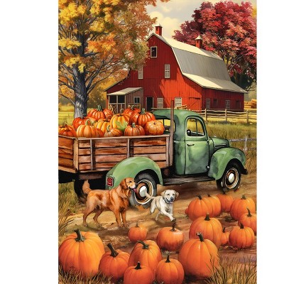 Briarwood Lane Fall Garden Flag 12x18 For Outdoor Autumn Farm For Fall Garden Flag Flags For Outside