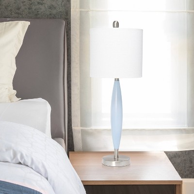 Stylus Table Lamp with Fabric Shade - Lalia Home