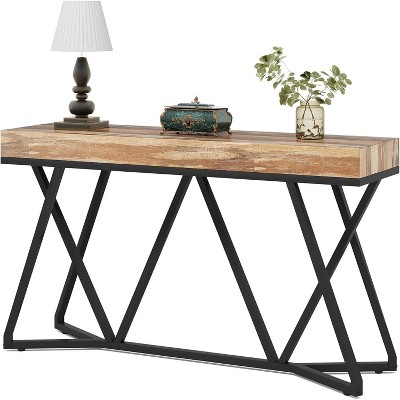 Tribesigns 55.12" Wood-Effect Sofa Table