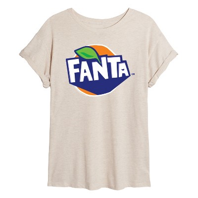 Women's - Coca-Cola - Fanta Costume Oversized Graphic T-Shirt