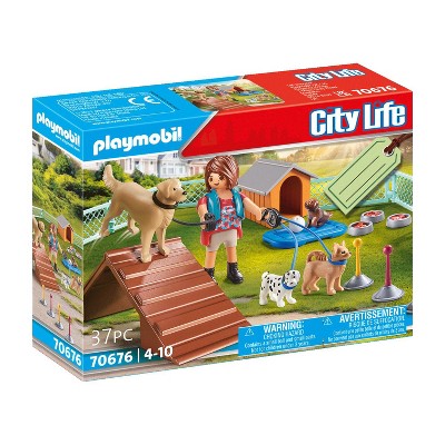 Playmobil City Life Dog Trainer Gift Set 70676