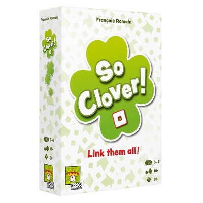 So Clover! Game: Asmodee Word and Letter Creative Thinking Board for 3-6 Players
