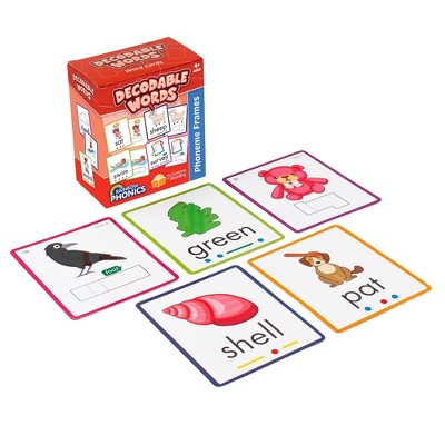 Junior Learning® Rainbow Phonics Decodable Word Cards