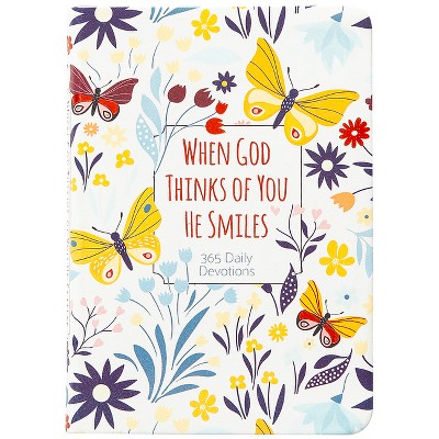 When God Thinks of You He Smiles - by  Broadstreet Publishing Group LLC (Leather Bound)