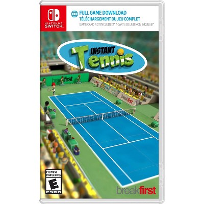 BreakFirst Instant Tennis   Code in Box  Nintendo Switch