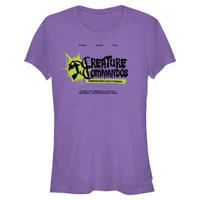 Juniors Creature Commandos Non-human Division T Shirt