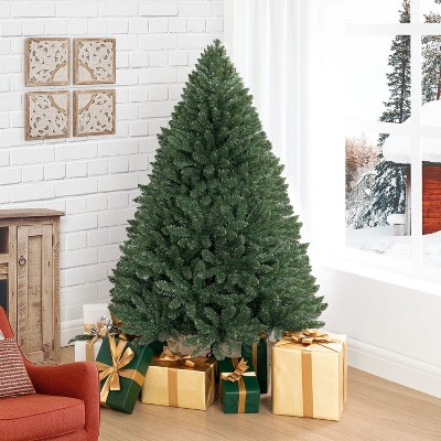 Home Imports Emporium 4.5ft Christmas Tree with Lights, 674 Branch Tips, 250 Warm Lights and Metal Stand, Aritificial Christmas Tree