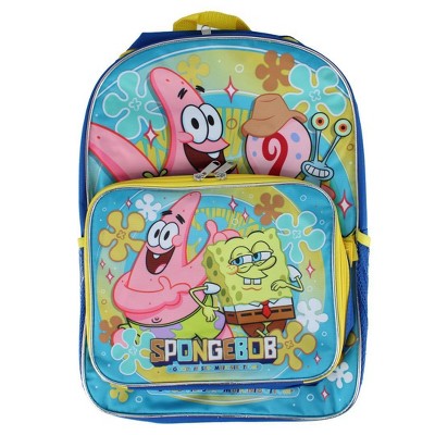 Nickelodeon Kids SpongeBob Backpack and Lunchbox Set