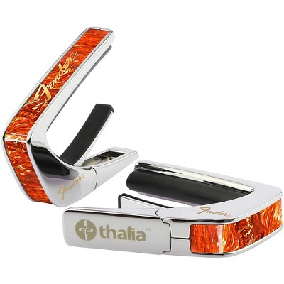 Thalia x Fender Chrome Finish Tortoise Capo