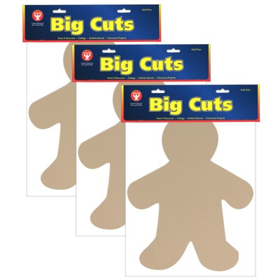 Hygloss People Cut-Out, 16" Me Kid, 25 Per Pack, 3 Packs