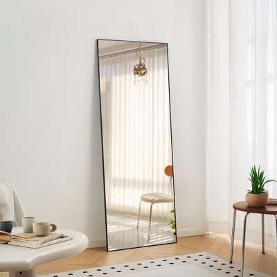 Okak 70*31in Shatter-Proof Full Body Mirror with Aluminum Alloy Frame, Wall Mirror with High Definition, Mirror for Bedroom, Living Room