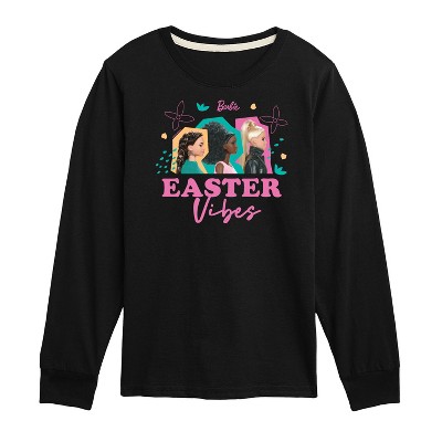 Boys' - Barbie - Easter Vibes Long Sleeve Graphic T-Shirt