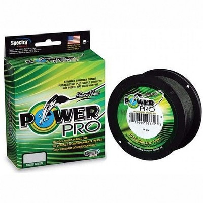 PowerPro Braid 150-500 Yards Green, 100#, 500 Yards