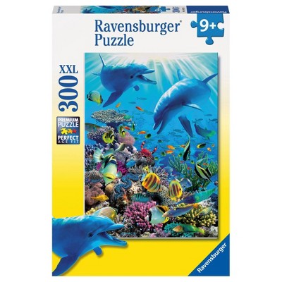Ravensburger Underwater Adventure XXL Jigsaw Puzzle - 300pc: Nature Theme, Fine Motor Skills, Age 9+
