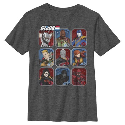 Boy's GI Joe Character Box T-Shirt
