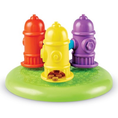 Brightkins Spinning Hydrants Puzzle Treat Dog Toy Dispenser
