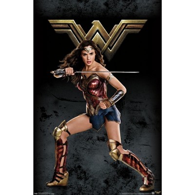 Trends International DC Comics Movie - Justice League - Wonder Woman Unframed Wall Poster Prints