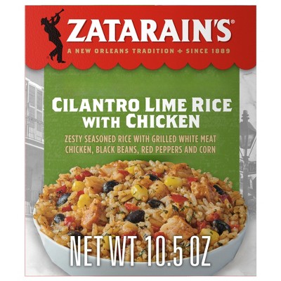 Zatarain's Frozen Cilantro Lime Rice with Chicken - 10.5oz