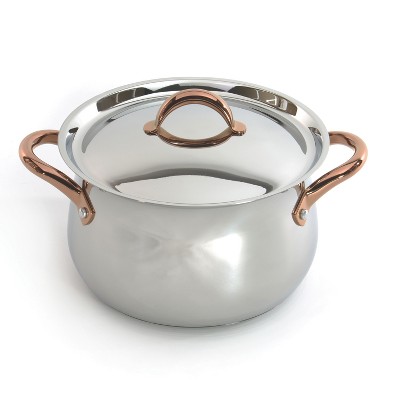 BergHOFF Ouro Gold 18/10 Stainless Steel Stockpot with Stainless Steel Lid