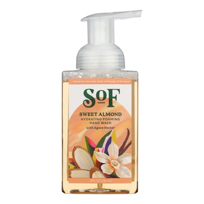 South of France Sweet Almond Hydrating Foaming Hand Soap - 8 fz