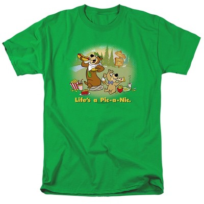 Men's Yogi Bear Lifes A Pic A Nic T-Shirt