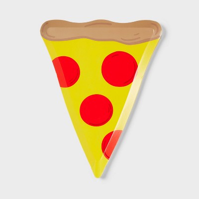 Pizza Shaped Dinner Plate 10ct - Spritz™