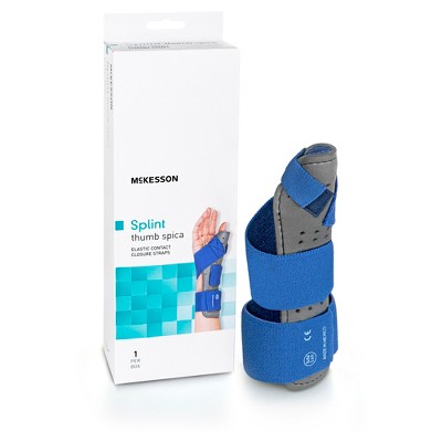 McKesson Thumb Splint with Spica for Left Hand, L/XL, 1 Count