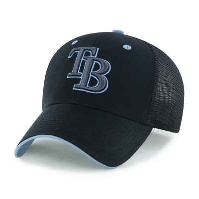 MLB Tampa Bay Rays Moneymaker Mesh Hat: Adjustable Snapback, Team Logo Design