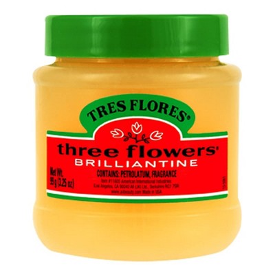 Three Flowers Brilliantine Hair Pomade, 3.25 Ounce