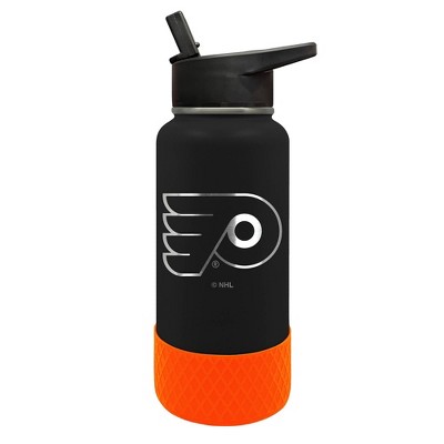 NHL Philadelphia Flyers 32oz Thirst Hydration Water Bottle