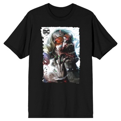Harley Quinn DCeased Harley Quinzel Crew Neck Short Sleeve Men's Black T-shirt