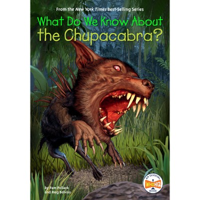 What Do We Know about the Chupacabra? - (What Do We Know About?) by  Pam Pollack & Meg Belviso & Who Hq (Paperback)