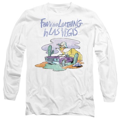 Men’s Fear And Loathing In Las Vegas Trippy Drive Long Sleeve T-Shirt