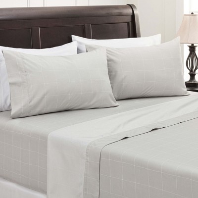 Chanasya Microfiber Bed Sheet Set 4-Piece