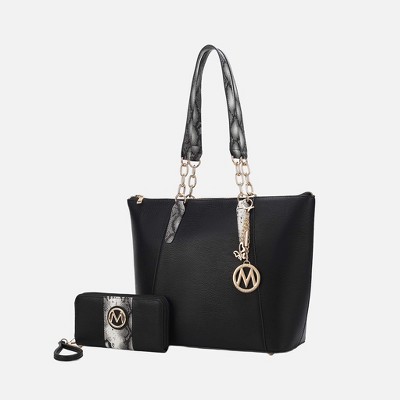 MKF Collection Ximena Women’s Tote Bag with matching Wristlet Wallet by Mia K