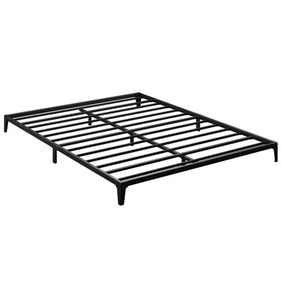 Bed Frame, Metal Platform Bed Frame No Box Spring Needed, Heavy Duty Bed Frame with Under-Bed Storage Space, Sturdy Metal Slat Support