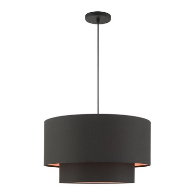 Livex Lighting Sentosa 3 - Light Pendant in  Black