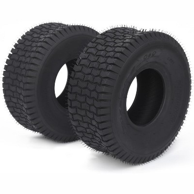 Acekool Lawn Mower Tires 2-Pack, 4PR Tubeless Non-Directional Golf Cart Tires, for Garden Tractor & Riding Mower Replacement