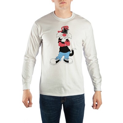 Looney Tunes Sylvester the Cat Long Sleeve T-shirt