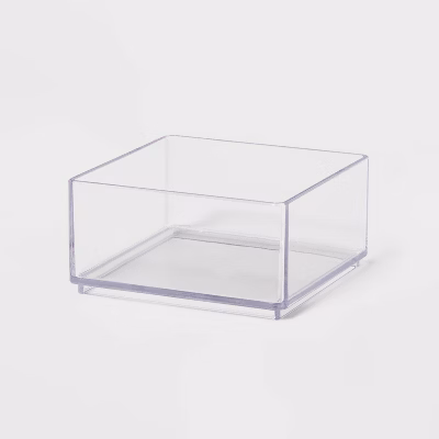 Plastic Organizer Tray Clear - Brightroom™