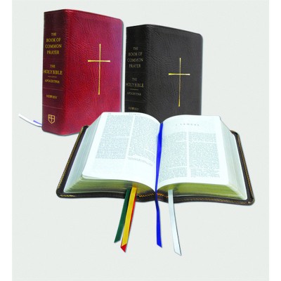 The Book of Common Prayer and Bible Combination (NRSV with Apocrypha) - by  Church Publishing Incorporated (Leather Bound)