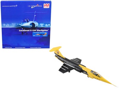 Lockheed F-104G Starfighter Fighter Aircraft "JaboG 33 Farewell" (1985) "Air Power Series" 1/72 Diecast Model by Hobby Master
