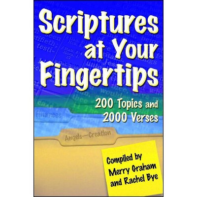 Scriptures at Your Fingertips - by  Merry Graham & Rachel Bye (Paperback)