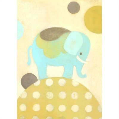 Oopsy Daisy's Ella Elephant Canvas Wall Art - Size 10x14