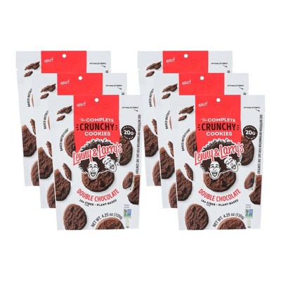 Lenny & Larry's The Complete Crunchy Cookies Double Chocolate - Case of 6/4.25 oz