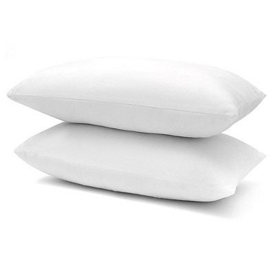 Cheer Collection Luxurious Velour Decorative Throw Pillows with Inserts, Set of 2
