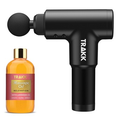 TRAKK Hand- Held Massager Infused with Relaxing Oils for Unparalleled Stress Relief and Deep Muscle Relaxation
