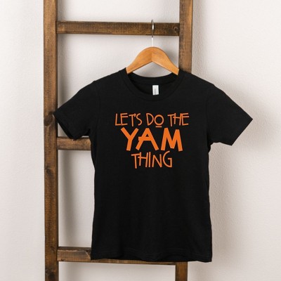 The Juniper Shop Let's Do The Yam Thing Toddler Short Sleeve Tee