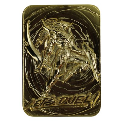 Fanattik Yu-Gi-Oh! Limited Edition 24k Gold Plated Black Luster Soldier Metal Card